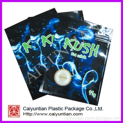 Ziplock Bag for Herbal Incense/ Herbal Incense Smoke Bags